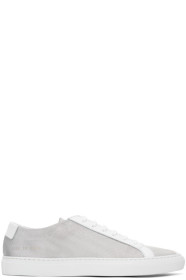 Common Projects - 白色 & 灰色 Achilles 网眼运动鞋