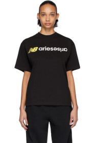 Aries - Black New Balance Edition Logo T-Shirt