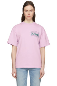 Aries - Purple Temple Logo T-Shirt