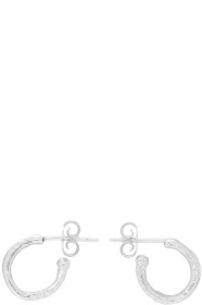 Alighieri - Silver 'The Morning Hour' Hoop Earrings