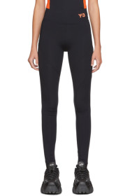 Y-3 - Black Swim Leggings