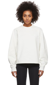 Y-3 - White Logo Crewneck Sweatshirt