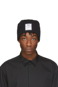 Y-3 - Black Classic Signature Beanie