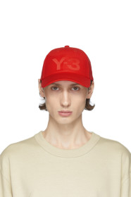 Y-3 - Red Logo Cap