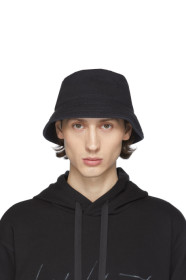 Y-3 - Black Logo Bucket Hat