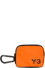 Y-3 - Pochette à logo orange