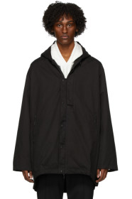 Y-3 - Black Classic Broadcloth Parka