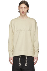 Y-3 - Off-White Distressed Signature Sweatshirt