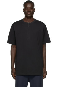 Y-3 - Black Classic Short Sleeve Henley