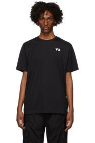 Y-3 - Black Graphic T-Shirt
