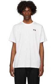 Y-3 - White Graphic T-Shirt