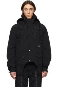 Diesel Red Tag - A-Cold-Wall* Edition ブラック オーバーダイ カットアウト ジャケット