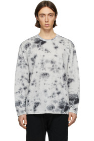 Diesel Red Tag - A-Cold-Wall* Edition グレー T-Stain ロング スリーブ T シャツ