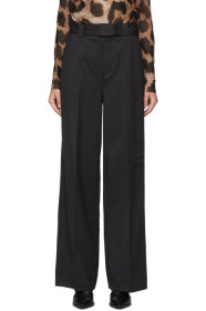 GANNI - Grey Light Wool Trousers