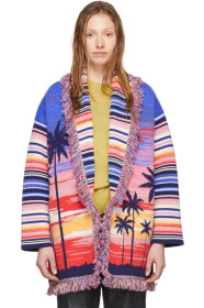 Alanui - Multicolor Cashmere Sunset Boulevard Cardigan