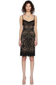 Dsquared2 - Black Open Knit Dress