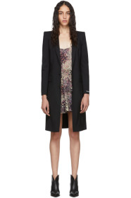 Dsquared2 - Black Wool Tropical Coat
