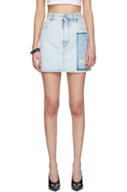 Dsquared2 - Blue Denim Dalma Miniskirt