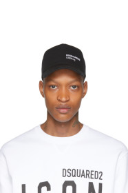 Dsquared2 - Casquette de base-ball noire 'D2000 mg'