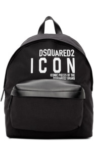 Dsquared2 - Sac à dos noir Icon