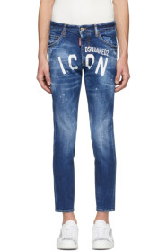 Dsquared2 - Jean skinny bleu Dan