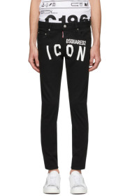 Dsquared2 - Jean noir Dan Overdye
