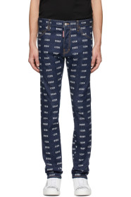 Dsquared2 - Jean bleu Cool Guy Logo