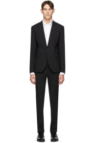 Dsquared2 - Costume en laine noir Tokyo Fit