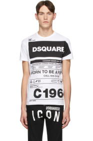 Dsquared2 - T-shirt blanc Cool Fit