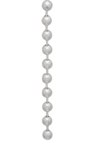 Martine Ali - Silver Extended Ball Drop Earring