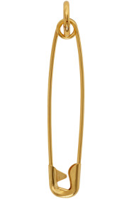 Martine Ali - SSENSE Exclusive Gold Single Pin Earring