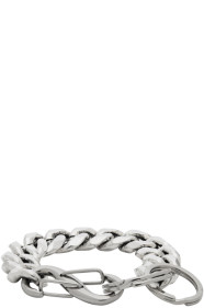 Martine Ali - Silver S-Cuban Bracelet