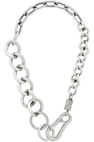 Martine Ali - Silver Tri-Link Choker