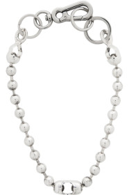 Martine Ali - Silver Ball Choker