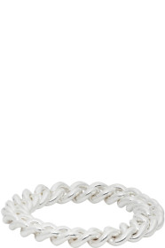 Martine Ali - Silver Dave Curb Ring