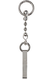 Martine Ali - Silver Ball Keychain