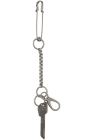 Martine Ali - Silver Boxer Drop Keychain