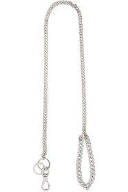 Martine Ali - Silver Solid Curb Chain Leash