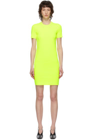 Helmut Lang - Yellow Essential Mini Dress
