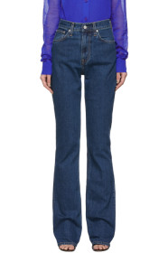 Helmut Lang - Indigo Femme Hi Bootcut Jeans