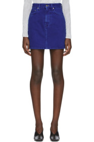 Helmut Lang - Blue Denim Miniskirt