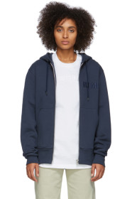Helmut Lang - Navy Standard Zip Hoodie