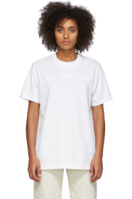 Helmut Lang - 白色 Standard T 恤