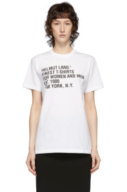 Helmut Lang - T-shirt blanc Standard