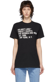 Helmut Lang - T-shirt noir Standard