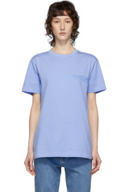 Helmut Lang - Blue Standard Monogram T-Shirt
