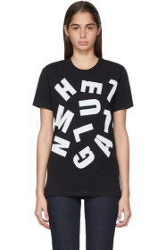 Helmut Lang - 黑色 Marc Hundley 联名 Standard T 恤
