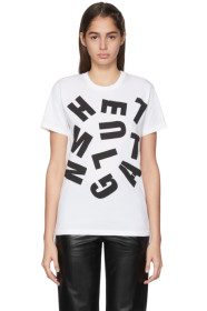 Helmut Lang - 白色 Marc Hundley 联名 Standard T 恤