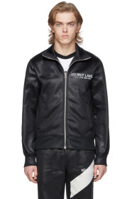 Helmut Lang - Blouson de survêtement noir Sash Polsh
