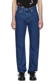 Helmut Lang - Jean bleu Masc Hi Straight